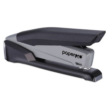 Bostitch® Ecostapler Spring-powered Desktop Stapler, 20-sheet Capacity, Black-gray freeshipping - TVN Wholesale